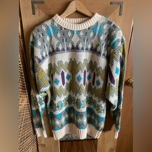 Vintage Gitano Multicolor Knit Sweater